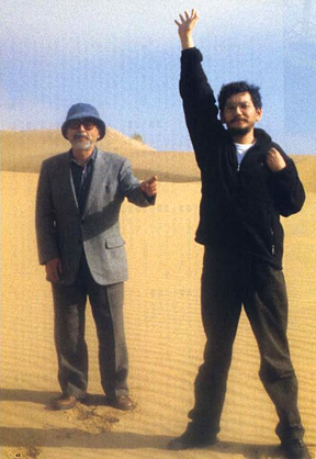 Anno e Miyazaki nel deserto del Sahara