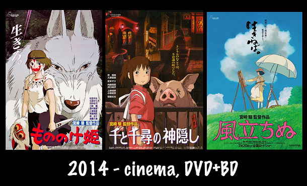 Il 2014 dello Studio Ghibli in Italia