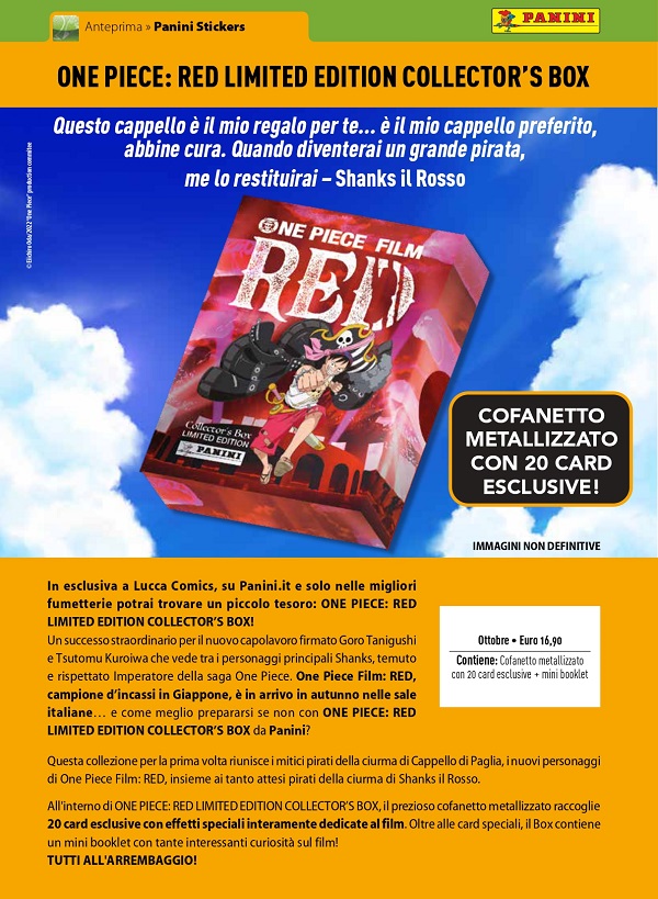 Anteprima - One Piece: Red Limited Edition Collector's Box