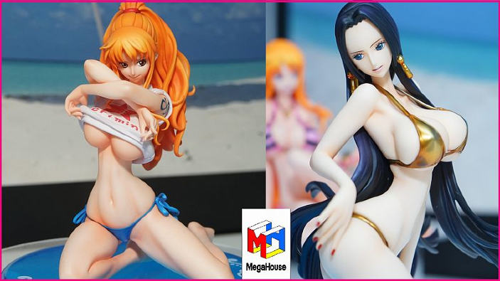 One Piece: le figure di Megahouse in bikini
