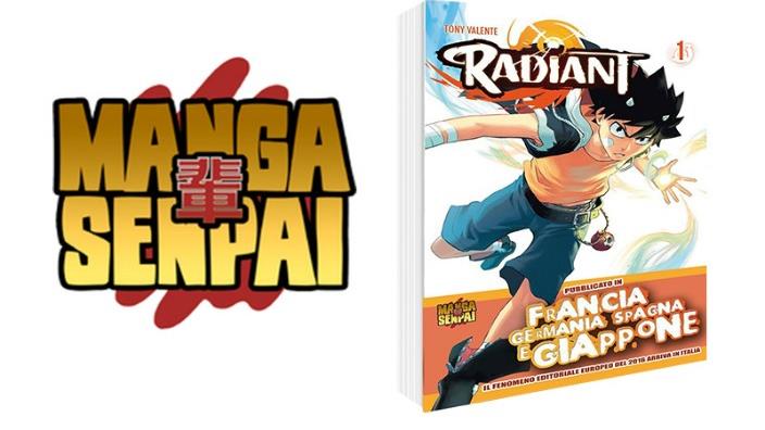 Radiant, sfoglia online il manga francese portato in Italia da Mangasenpai