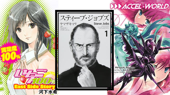 Flash news manga: Accel World, T. Murakami, K. Wakasugi, Yuu Watase