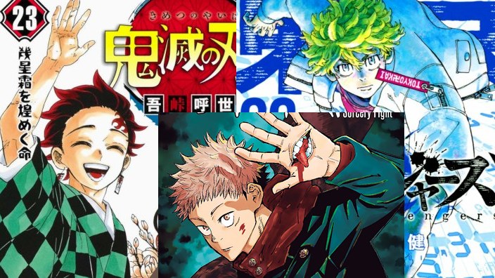 I Manga più venduti in Giappone a metà del 2021
