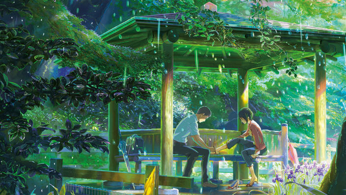 10 anni nel giardino delle parole di Makoto Shinkai