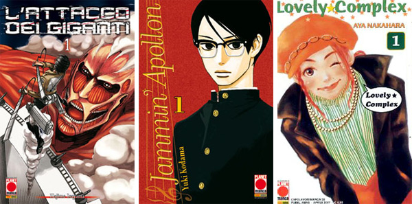 Intervista Planet Manga covers 2