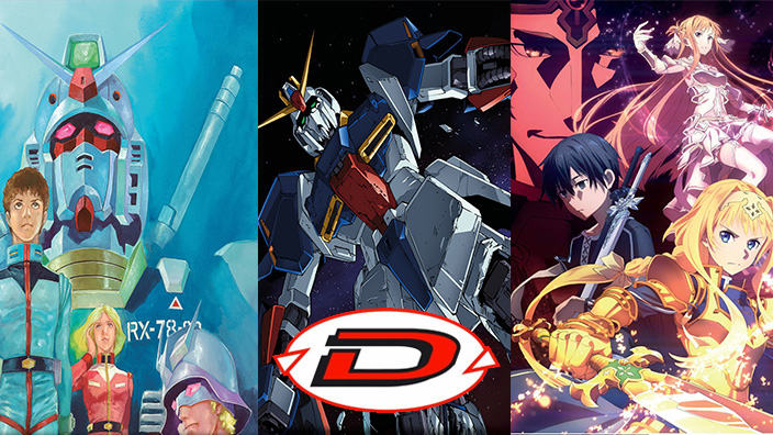 Mobile Suit Gundam Movie Trilogy e SAO Alicization in arrivo per Dynit