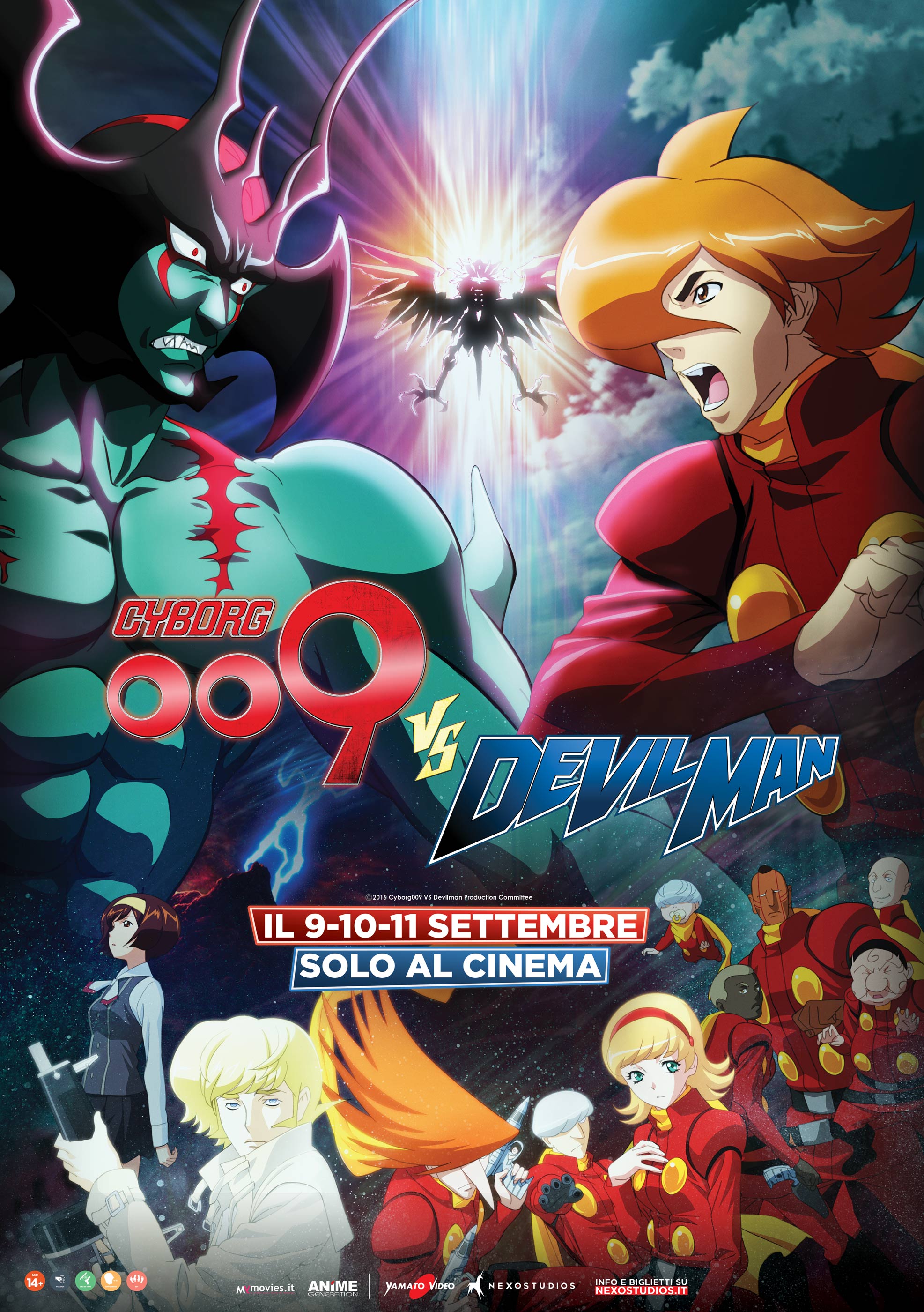 Cyborg 009 vs. Devilman