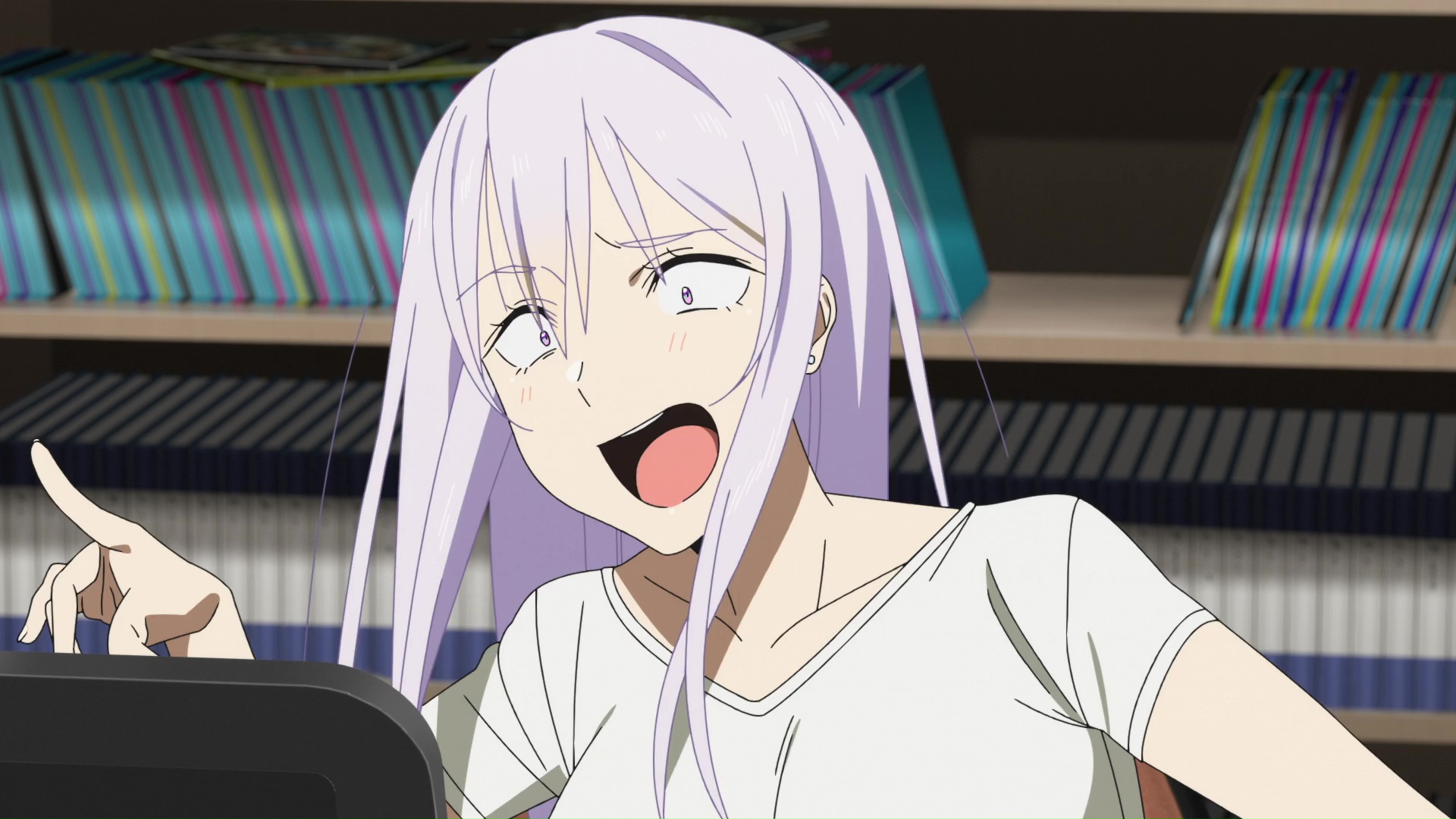 Alguém Disse No Anime - Anime: Kyuukyoku Shinka shita Full Dive RPG ga  Genjitsu yori mo Kusoge Dattara ~Ciel.