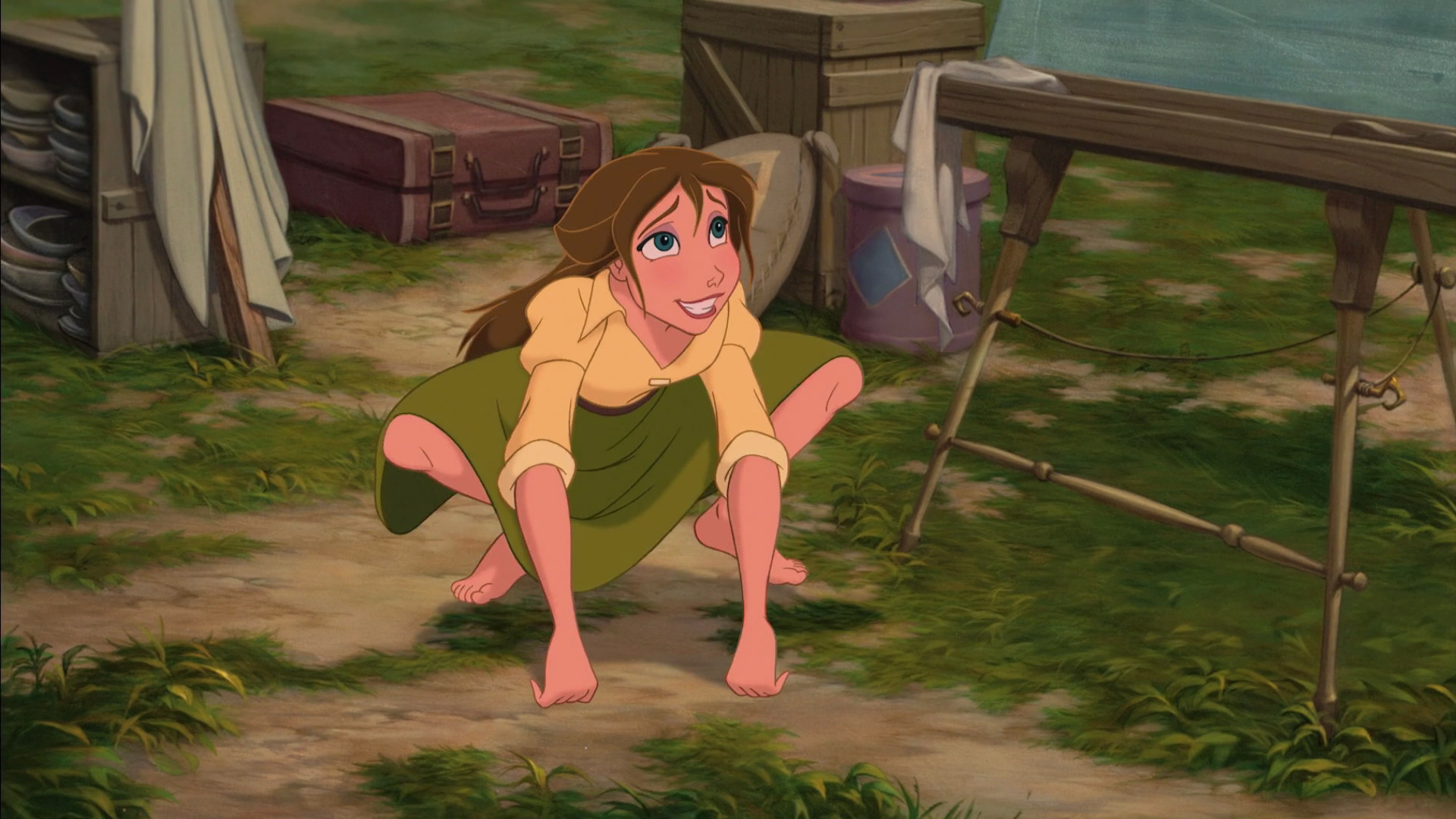 Tarzan jane porter feet