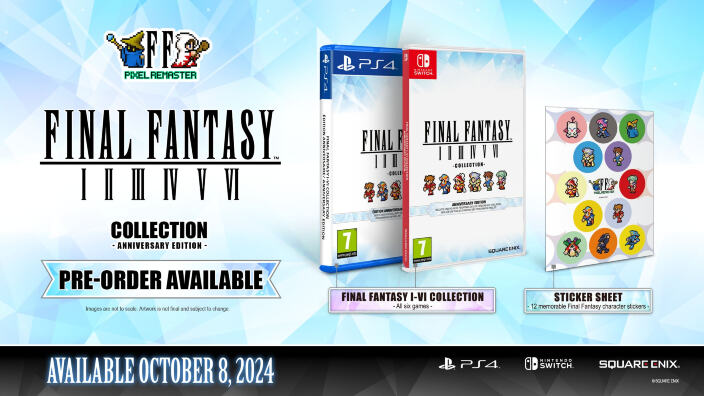 Final Fantasy Pixel Remaster Anniversary Edition - i classici tornano in edizione fisica