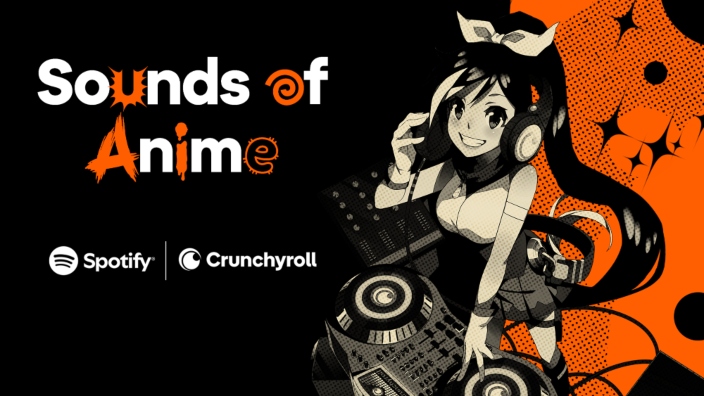 Crunchyroll collabora con Spotify per creare delle speciali playlist musicali a tema anime