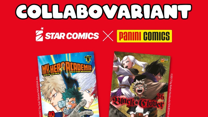 Star Comics e Panini: arriva la Collabovariant tra le due case editrici