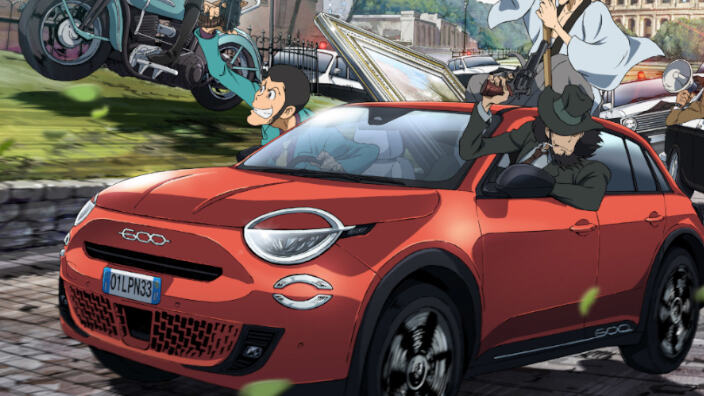 Lupin III e FIAT: in Giappone arriva la collaborazione ufficiale