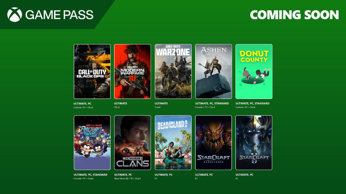 Xbox Game Pass: ottobre è il mese di Call of Duty Black Ops 6