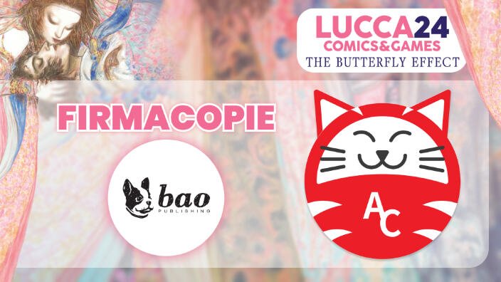 Lucca Comics & Games 2024: regolamento per le firme degli autori Bao Publishing