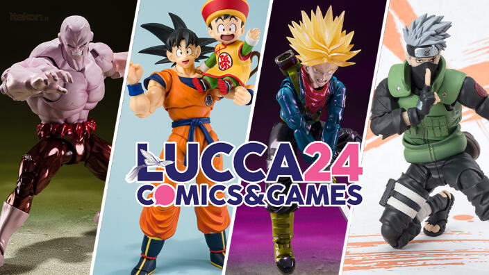 Lucca Comics 2024: le figure esclusive di Tamashii Nations