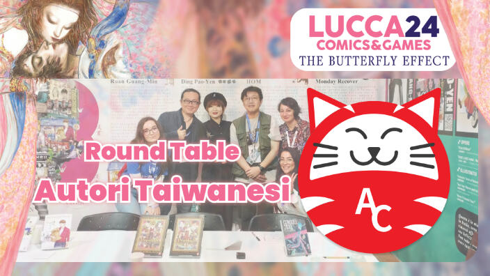 Lucca Comics and Games 2024: round table con autori taiwanesi ospiti Toshokan