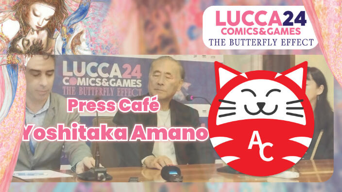 Lucca Comics 2024: press café di Yoshitaka Amano