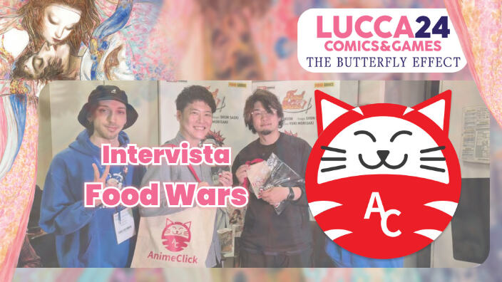 Lucca Comics and Games 2024: incontri e intervista esclusiva a Yūto Tsukuda e Shun Saeki (Food Wars)