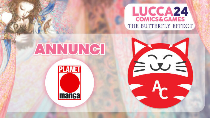 Lucca Comics 2024: gli annunci di Planet Manga