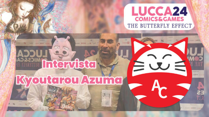 Lucca Comics & Games 2024: intervista e press cafè a Kyoutarou Azuma (Versus e Tenkaichi)