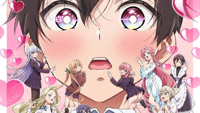 The 100 Girlfriends Who Really Love You: nuovo trailer per l'anime