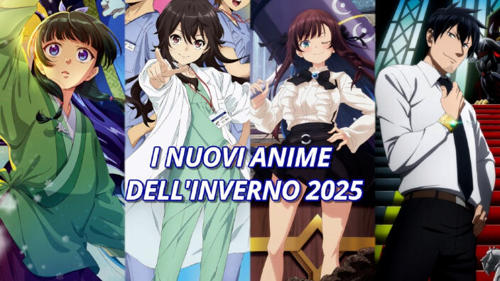 Novità Anime stagionali Inverno 2025 - Il Listone!