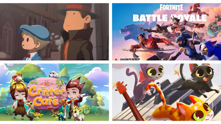 News dal mondo gaming: Professor Layton, Fortnite, Jumping Jazz Cats e tanto altro