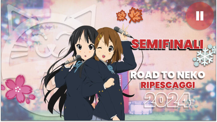 [Road to Neko] le migliori sigle del 2024: Ripescaggio Semifinali II