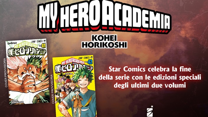 My Hero Academia: Star Comics celebra la fine della serie con diverse edizioni speciali