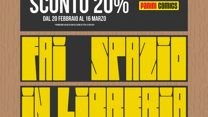 Panini Comics: fumetti e manga in promozione al 20%