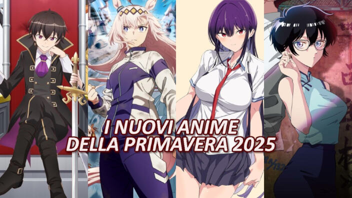 Novità Anime stagionali Primavera 2025 - Il Listone!