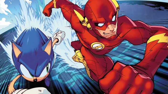 Sonic x Justice League: rivelata la copertina del fumetto crossover