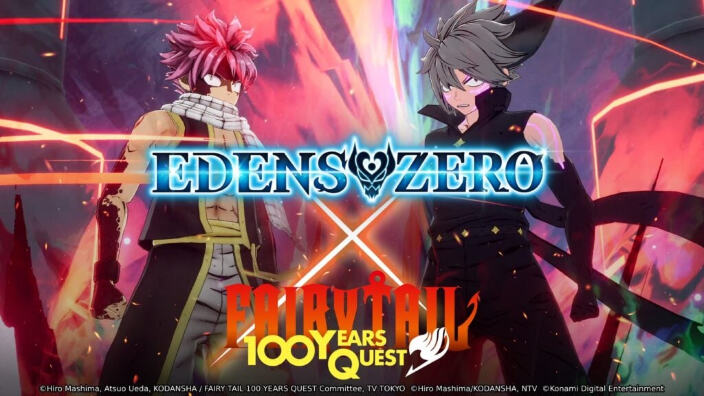 Edens Zero incontra Fairy Tail: il gioco Konami debutta con un epico crossover Edens Zero incontra Fairy Tail: il gioco Konami debutta con un epico crossover