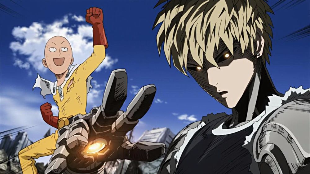 Saitama e Genos