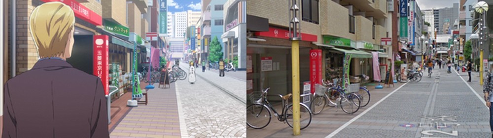 Hinamatsuri Anime Locations