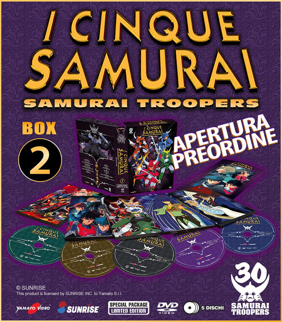 I Cinque Samurai: Yamato Video annuncia una nuova edizione DVD  rimasterizzata 