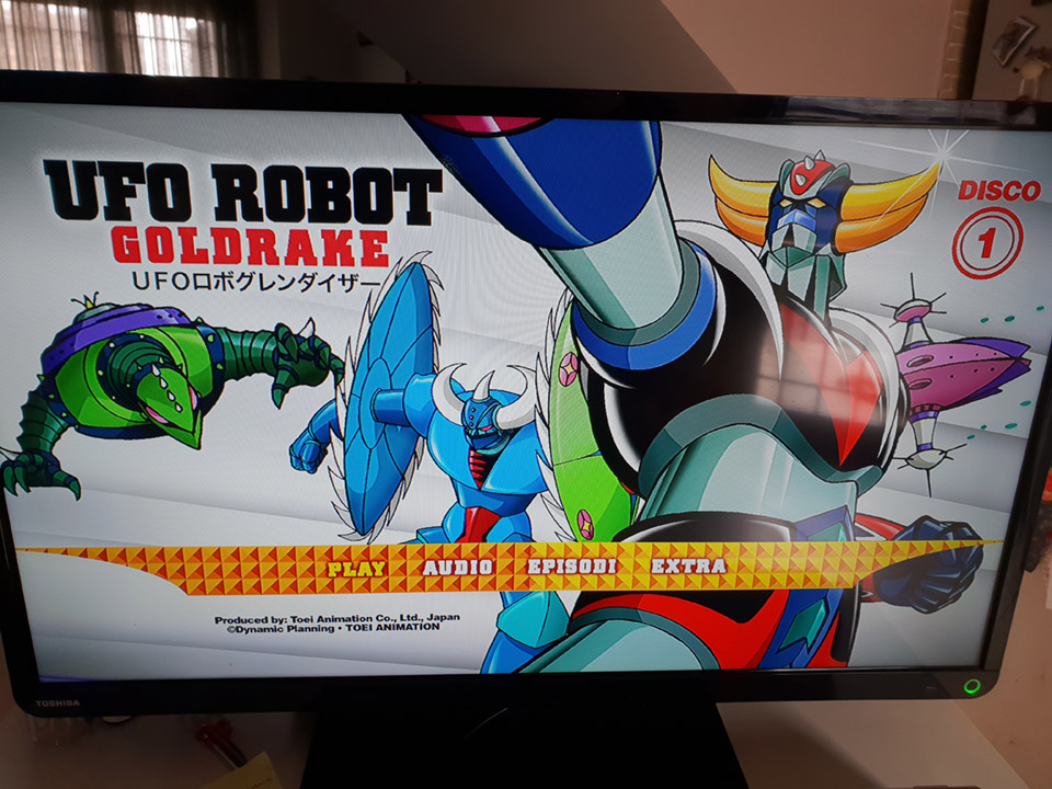 Ufo Robot Goldrake, Vol. 1 (4 Blu Ray) 