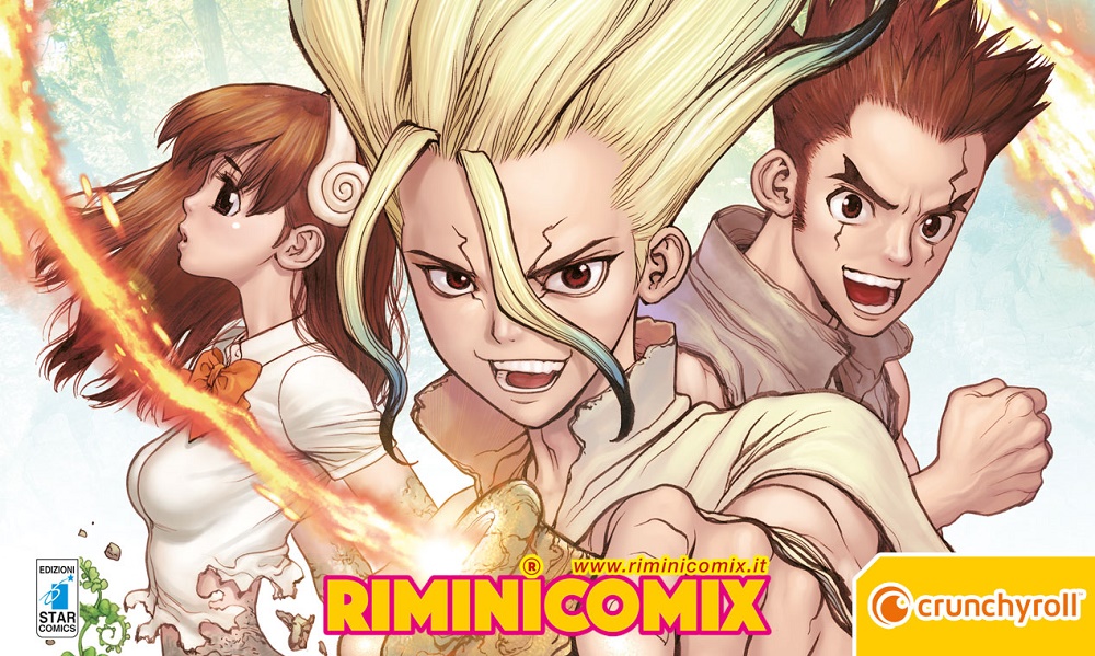 dr stone al rimini comix