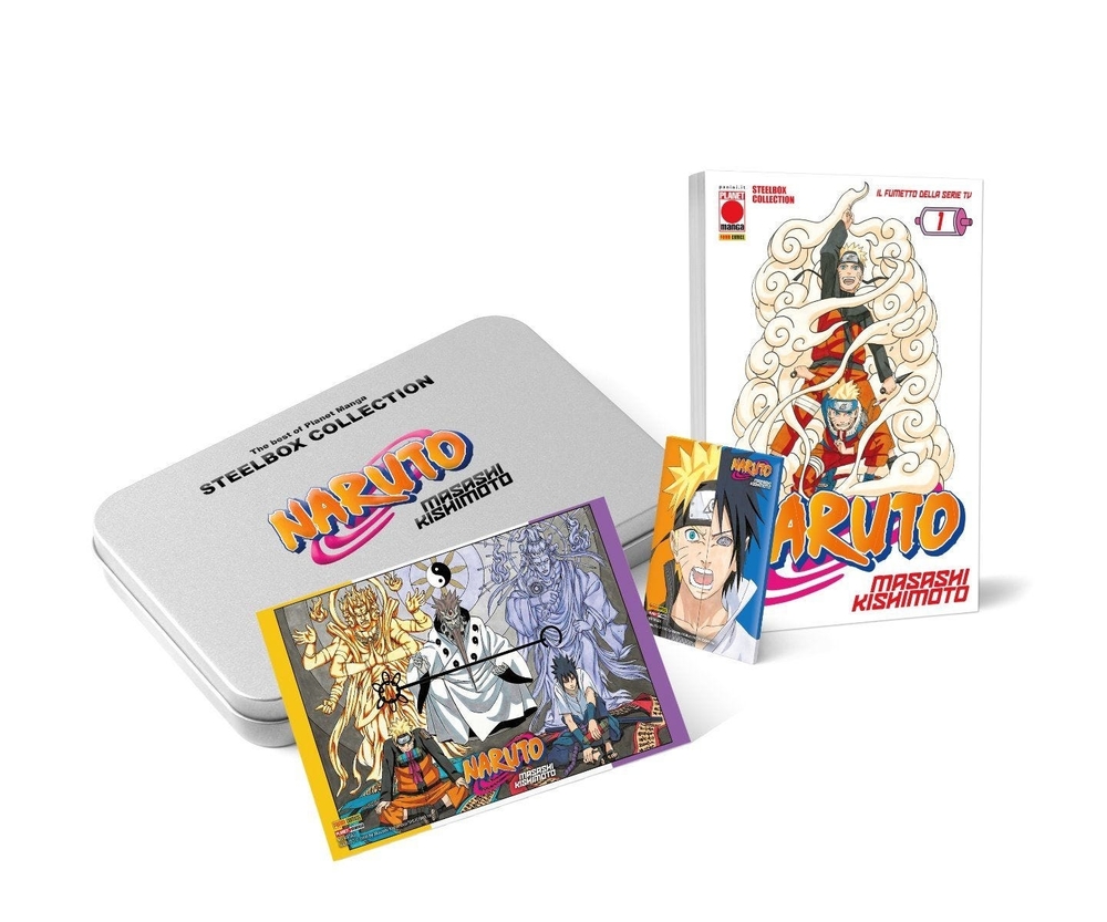 Il meglio di Planet Manga in steelbox: in arrivo Naruto