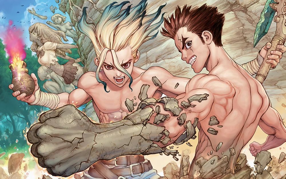 Dr. Stone: il manga raggiunge il suo climax