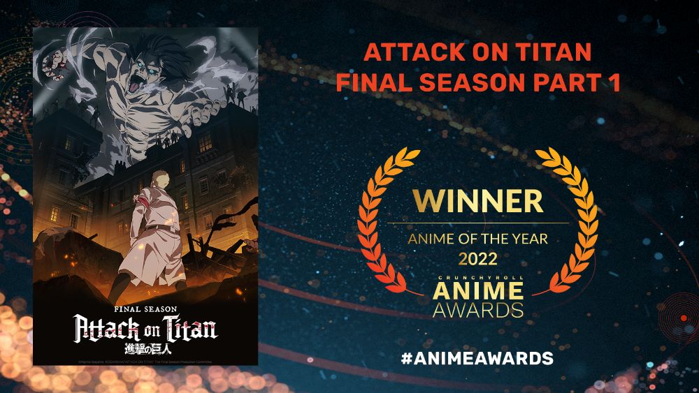 crunchyroll anime awards attack on titan