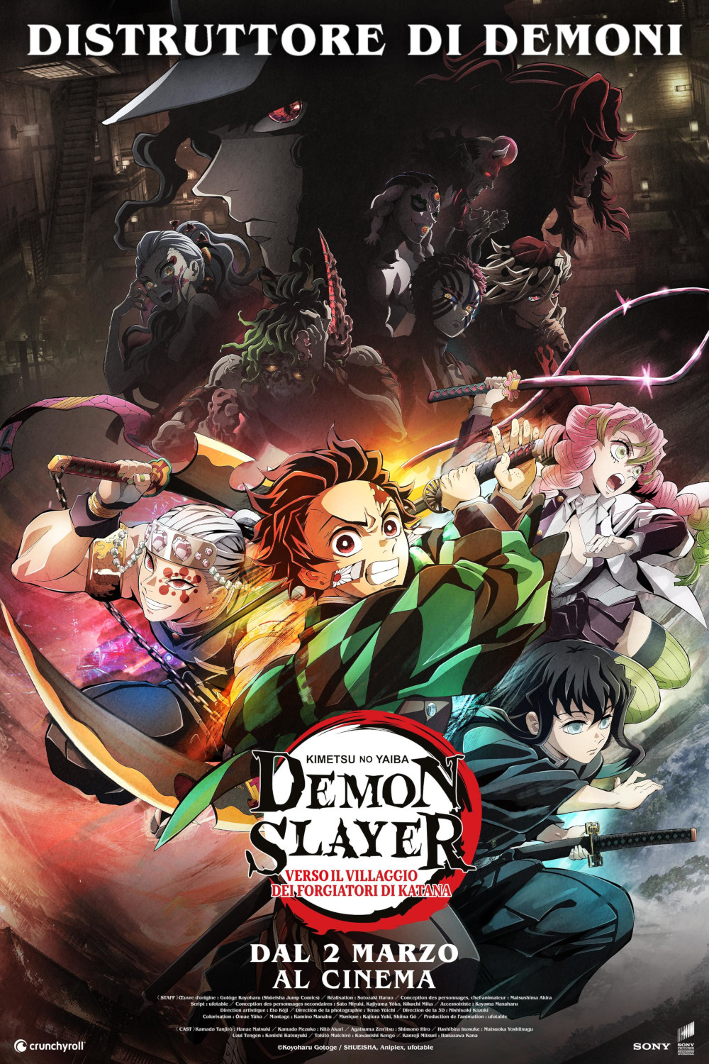 Crunchyroll: dal 2 marzo al cinema Demon Slayer: Kimetsu no Yaiba ...