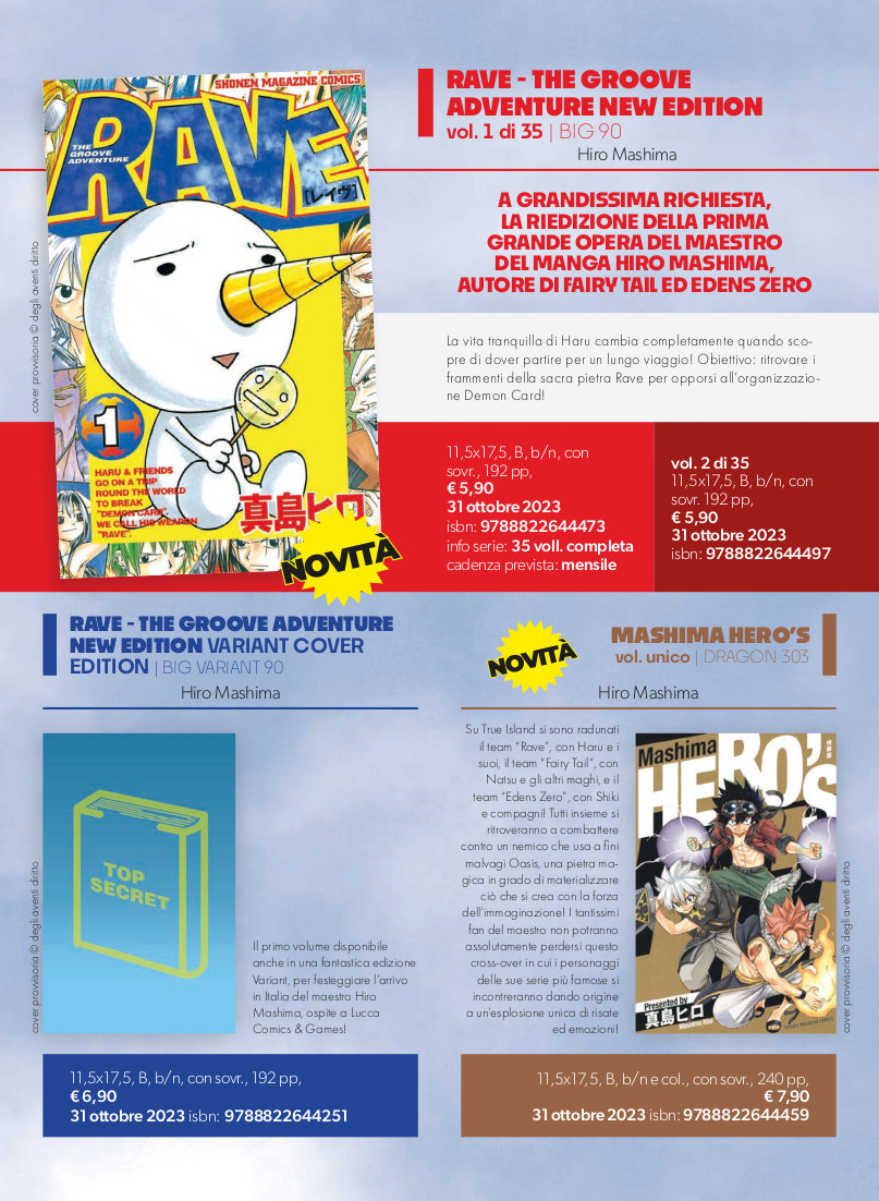 Anteprima Star Comics Novembre