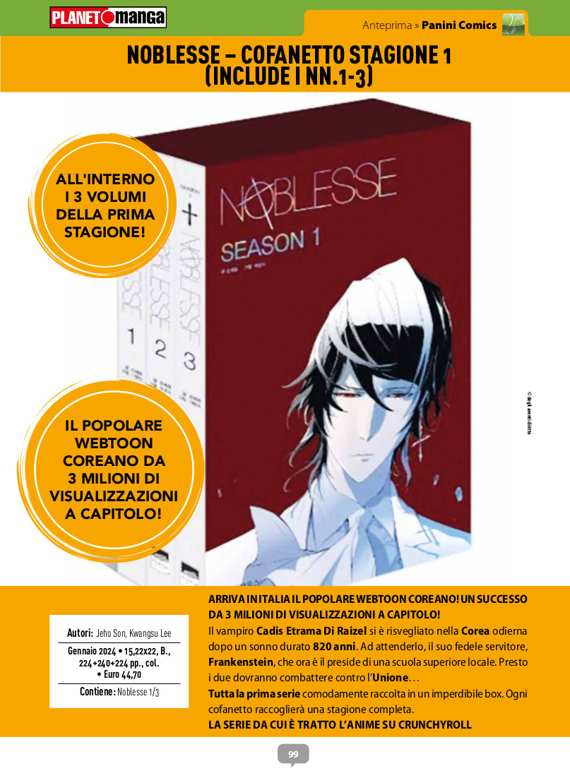 Anteprima 386: annunci, variant e gadget per Planet Manga