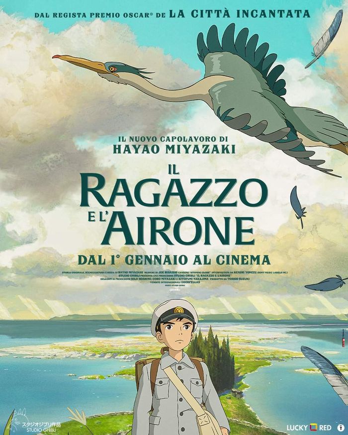 Miyazaki incassa più di Siani, Il ragazzo e l'airone primo al box office ed  è già un caso