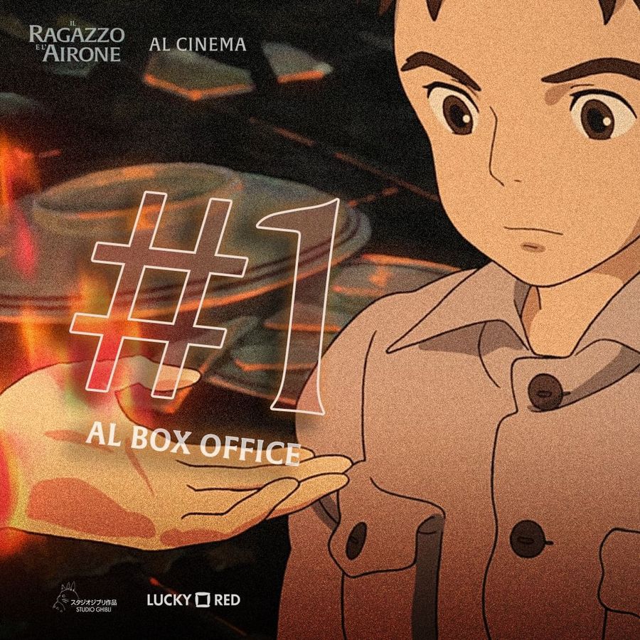 Miyazaki incassa più di Siani, Il ragazzo e l'airone primo al box office ed  è già un caso