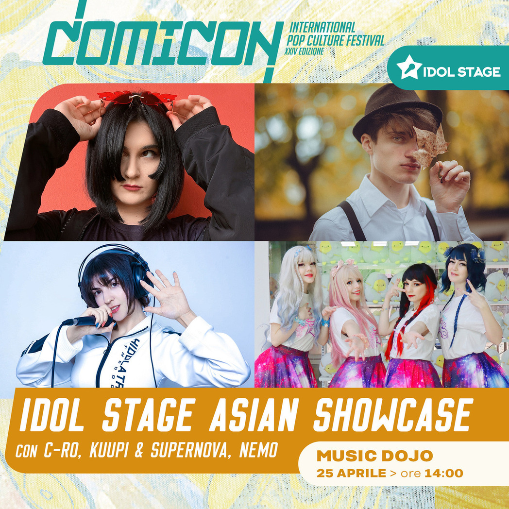 I concerti di Idol Stage al Napoli Comicon 2024