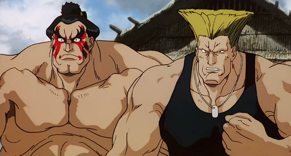 Alcuni personaggi storici di Street Fighter II: Honda e Guile