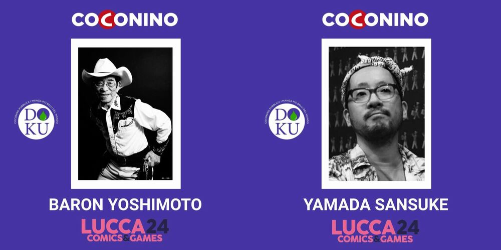 Lucca Comics 2024: Baron Yoshimoto e Yamada Sansuke per Coconino Press